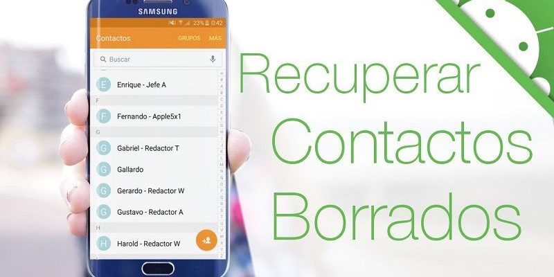 Contactos Perdidos o Eliminados en Android