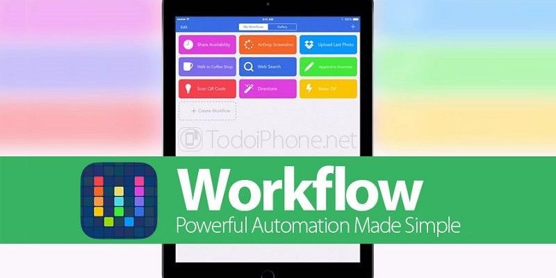 Descargar Workflow Para iOS iPhone